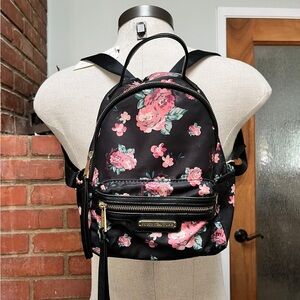 Juicy Couture floral backpack bag